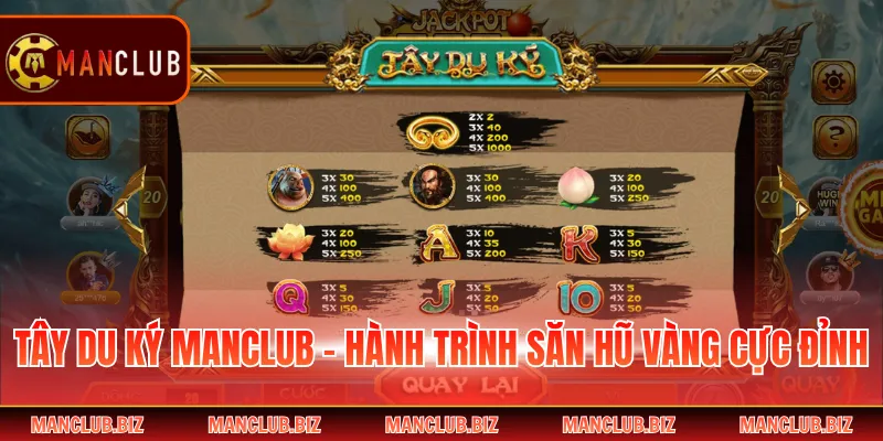 Tây Du Ký Manclub - Hành Trình Săn Hũ Vàng Cực Đỉnh